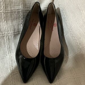Marc Joseph Black Patent Leather Flats